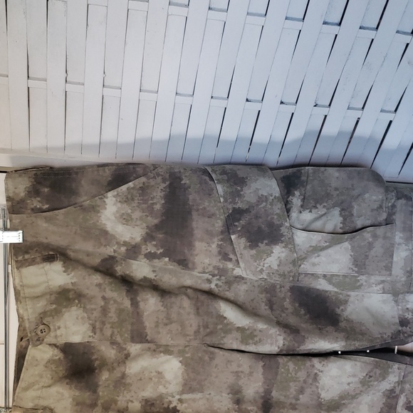 Propper green/gray cargo camouflage mens pants size L - Picture 2 of 8